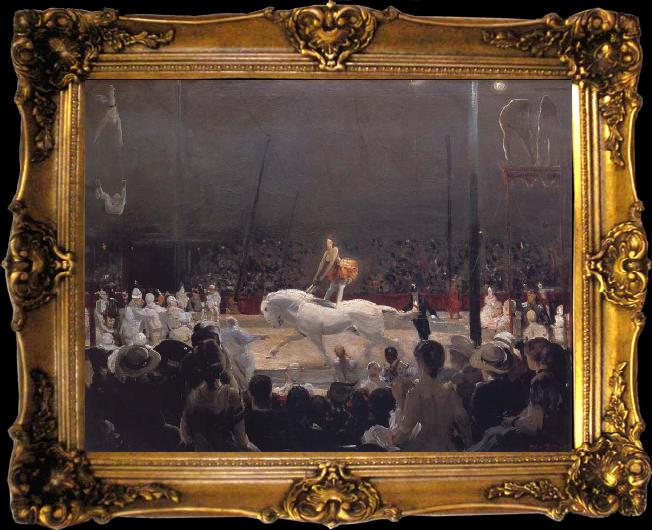 framed  George Bellows The Circus, Ta026